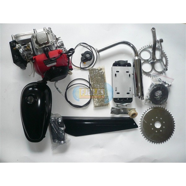 Kit Motor 4 Tempos 48cc Bikemoto Bicicletas Motorizadas E Eletricas