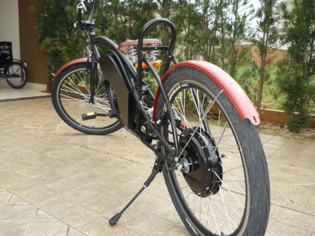 Bicicleta Chopper Harley Elétrica 1000w Exclusiva Imagem 2