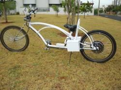 Bicicleta Chopper Harley Elétrica 1000w