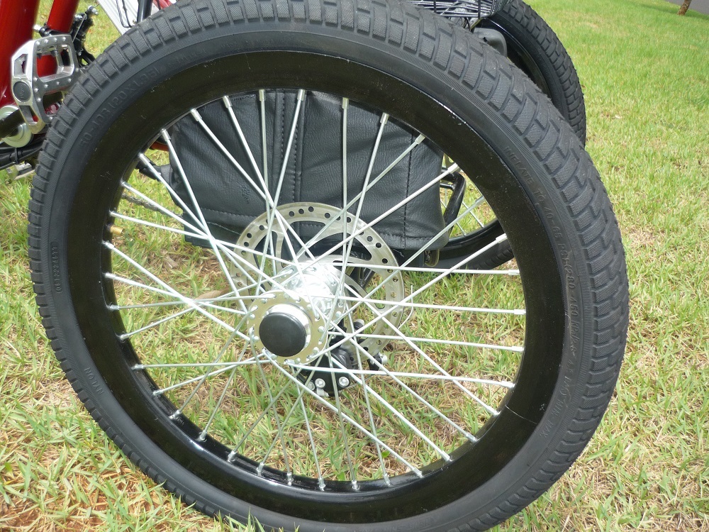 Triciclo Elétrico rebaixado 800 w 48v Imagem 5