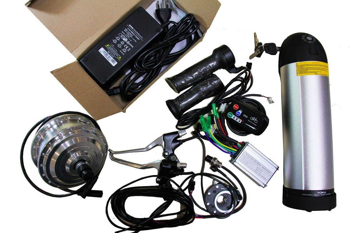 Kit bicicleta elétrica 350w 36v lithium clearance